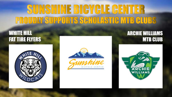 Sunshine Bicycle Proudly Supports Local Scholastic Mountain Bike Clubs