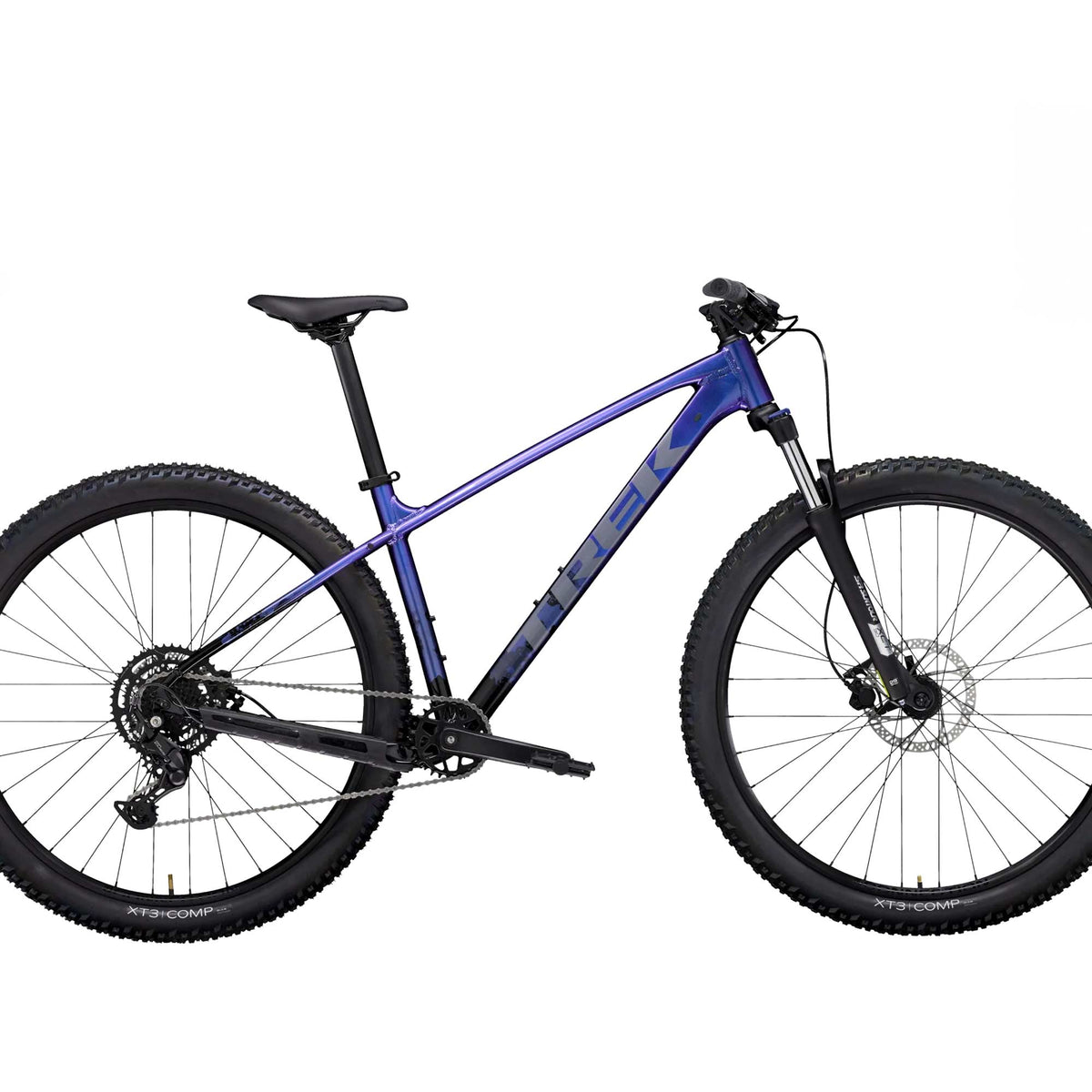 Purple trek mountain bike on sale